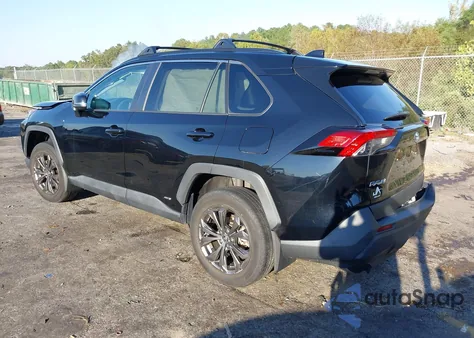 2022 Toyota Rav4 Hybrid Xle Premium z USA, uszkodzony, nr VIN 4T3B6RFV8NU079726